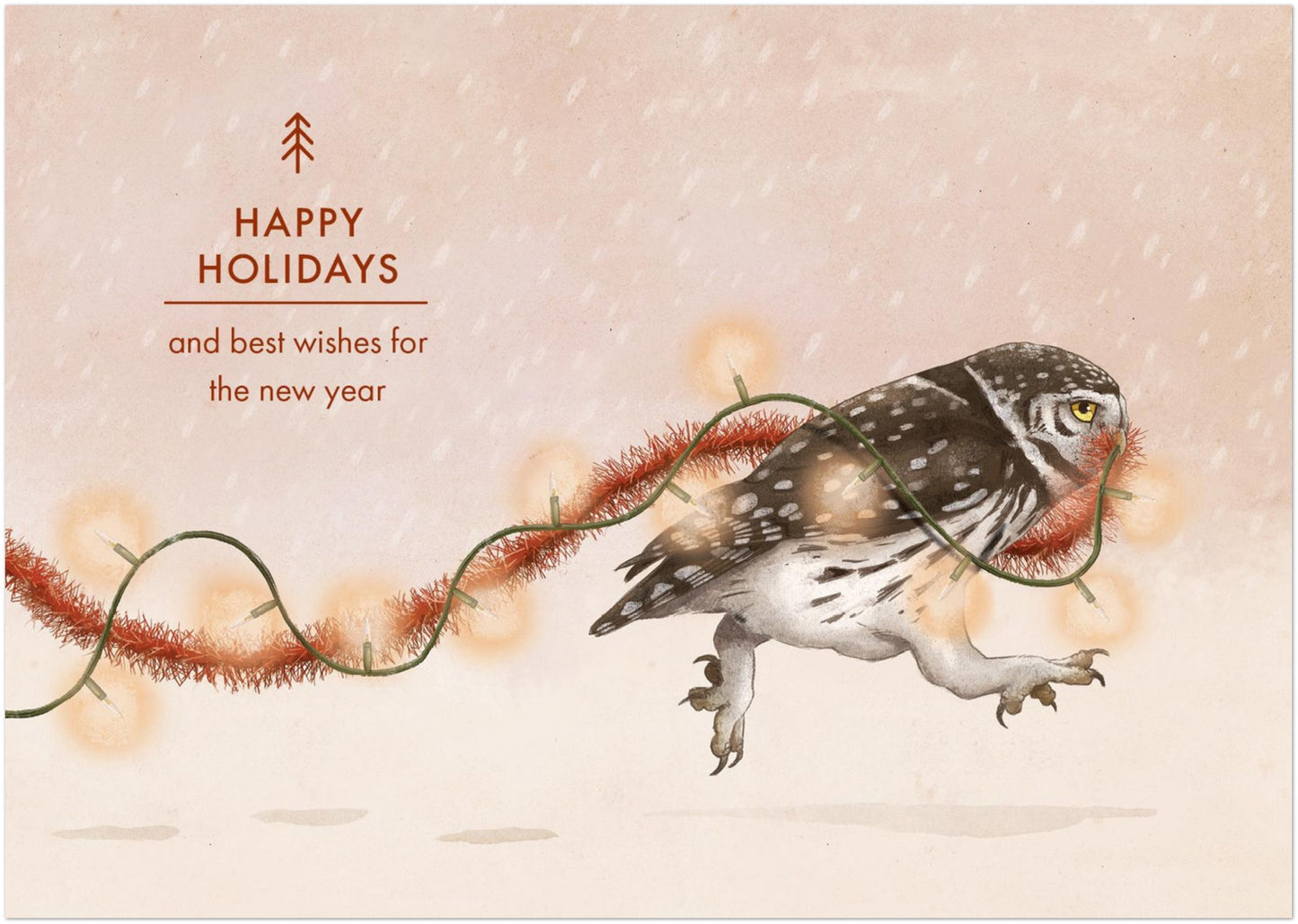 Xmas Little Owl | 10 Cards (EU & RoW)